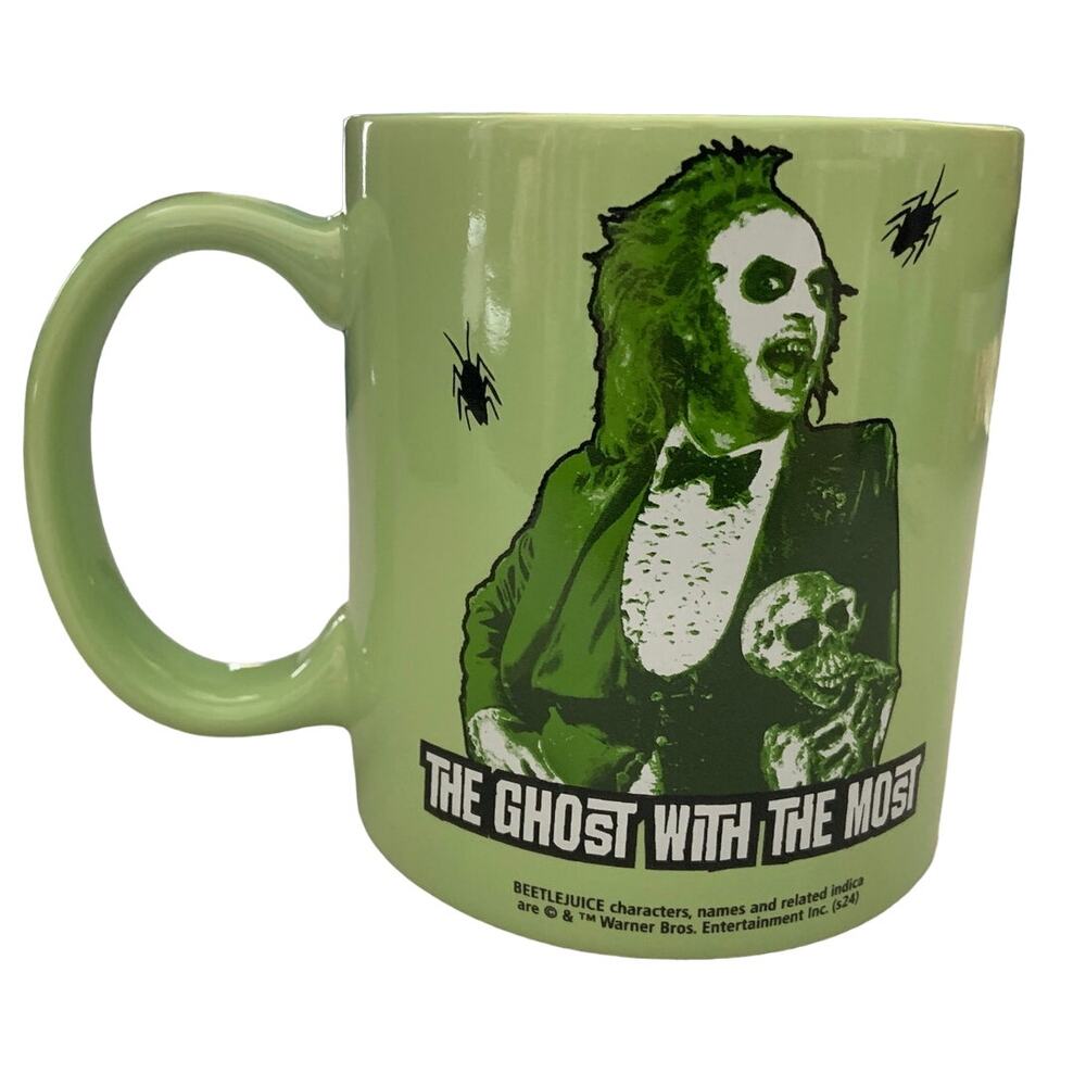 Limited Edition Coffee Mug “Beetlejuice” The Ghost With The Most Christmas Gift